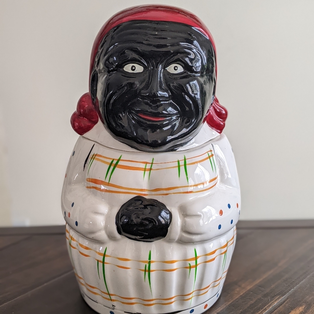 Vintage Black Americana Cookie Jar